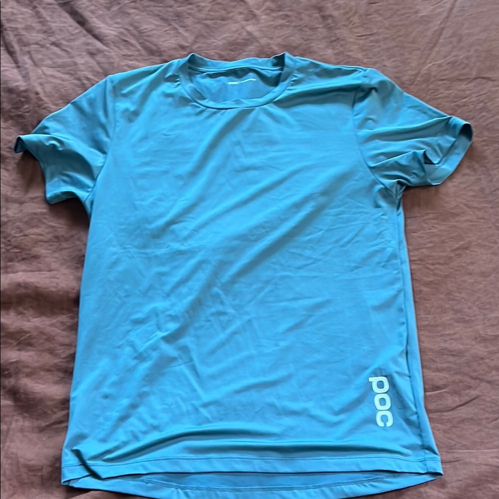 POC Blue Athletic T-Shirt